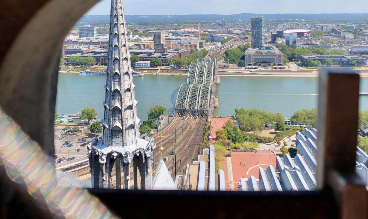 Blick vom Kölner Dom