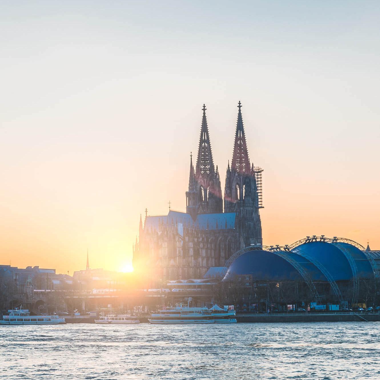 Kölner Dom am Abend