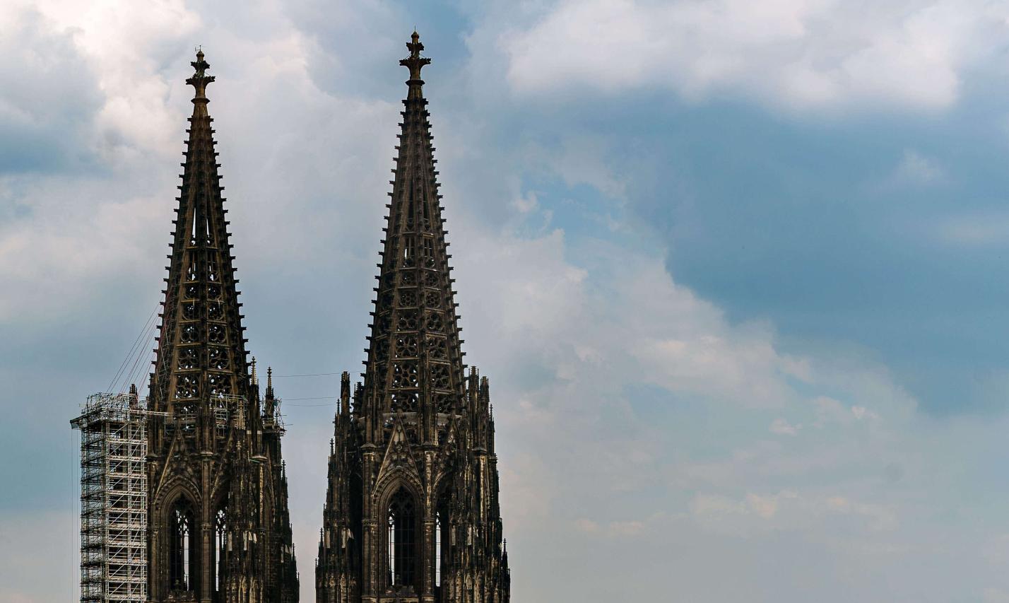 Kölner Dom von vorne