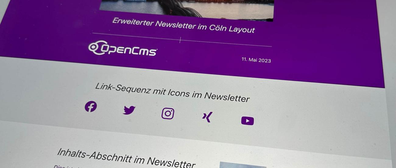 Mercury Newsletter im 'Cöln' Layout